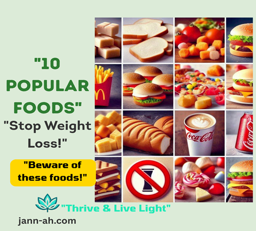 10 Popular Foods That Stop You from Losing Weight