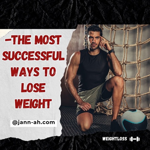 most successful way to lose weight