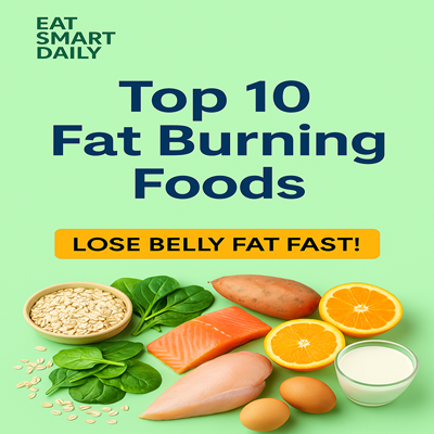 Top 10 Fat Burning Foods to Lose Belly Fat Fast